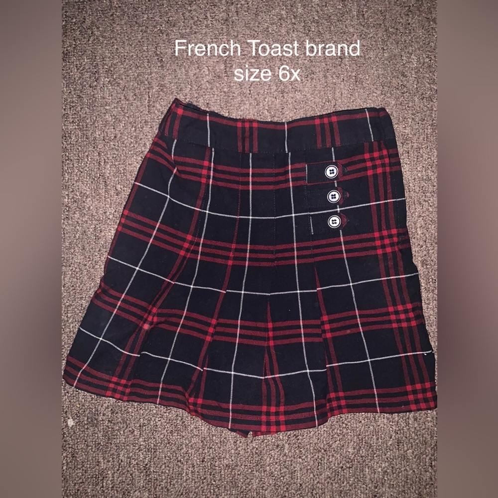 Girls’ french toast brand school uniform skort